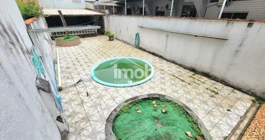 Sobrado à venda com 198 m² – próximo ao jardim da orla da praia – marapé, santos/sp