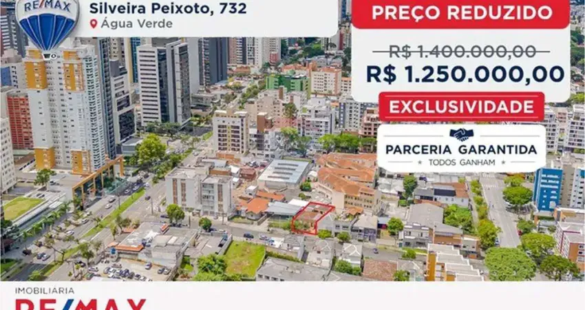 Investidor: Excelente Terreno ZR4 no melhor do Água Verde