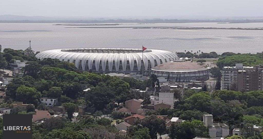 Menino Deus partamento três dormitorios  suite duas vagas vista definida