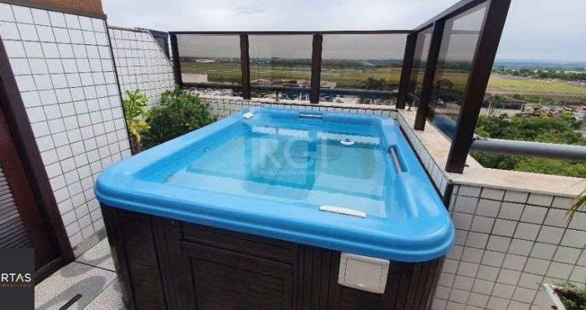 Cobertura para Venda - 140.15m², 2 dormitórios, sendo 1 suites, 4 vagas - Jardim