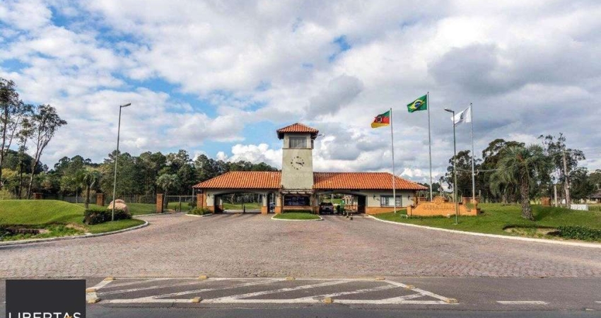 Terreno plano de 1000m² está localizado no conceituado condomínio Terra Ville