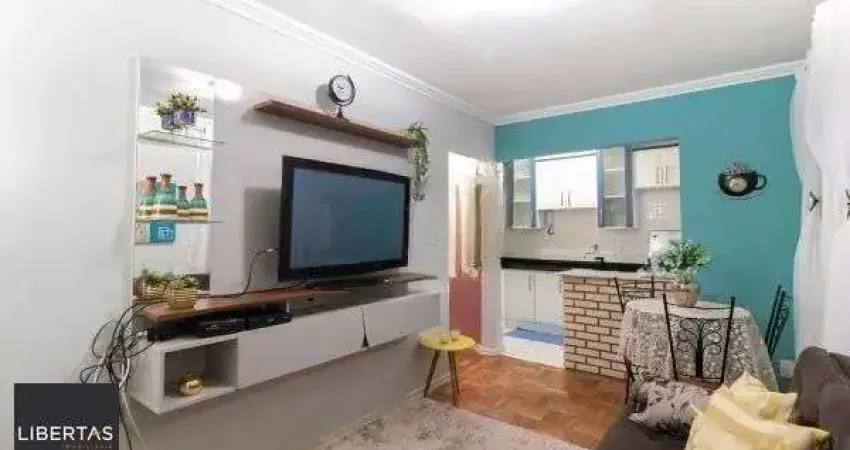 Apartamento no Centro de 1 dormitório semi mobiliado