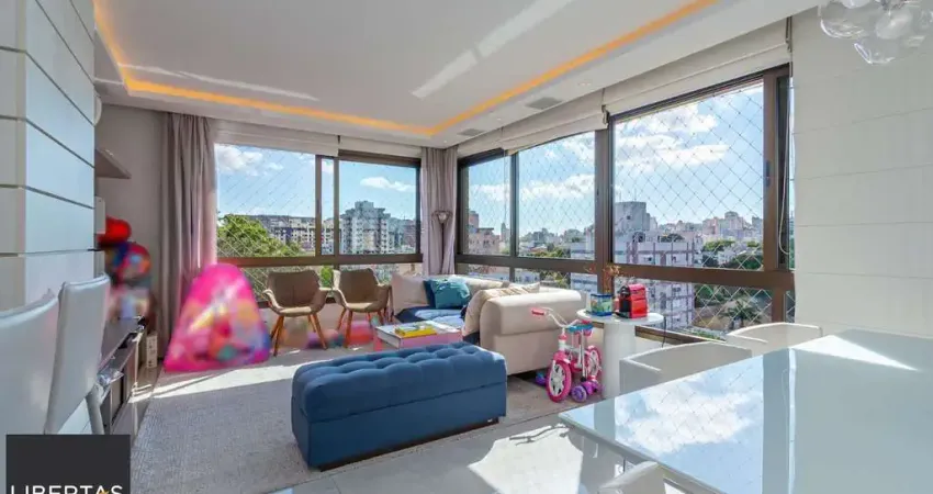 APARTAMENTODE 3 DORMITÓRIO COM SUÍTE E 2 VAGAS DE GARAGEM NO MENINO DEUS