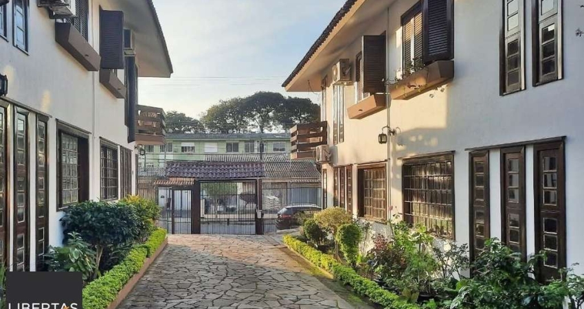casa em condomínio com 3 dormitórios, sendo 1 suíte e vaga para dois carros no b