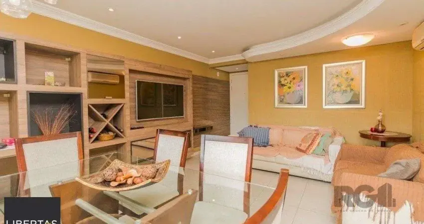 Apartamento 95m² - semi mobiliado, 3 dormitórios, 1 suíte e 2 vagas no bairro Pa