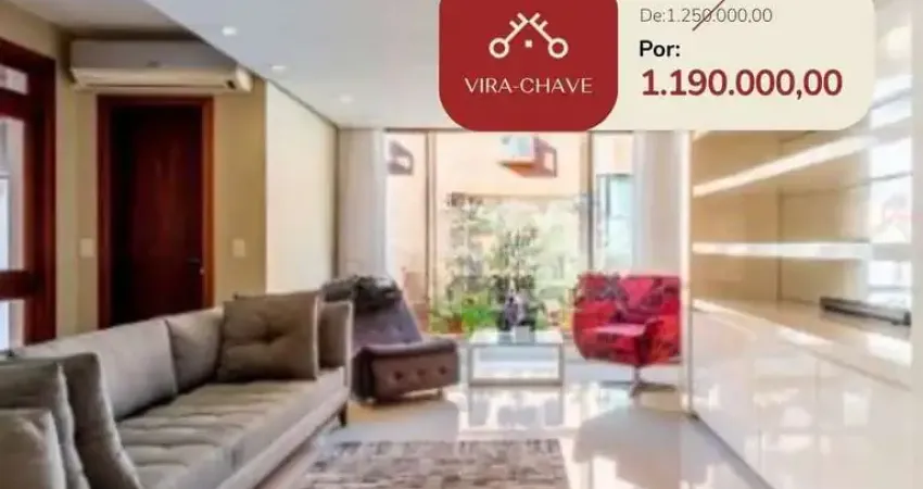 Exclusiva residência semimobiliada em condomínio na zona sul de porto alegre!!