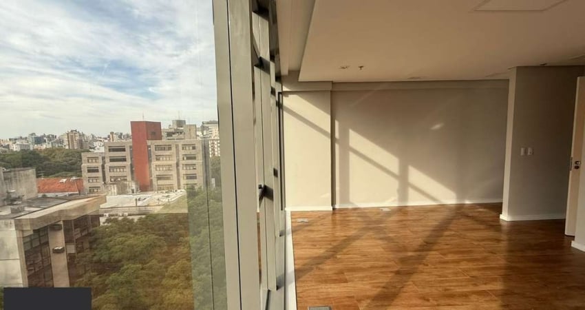 Sala comercial c/garagem coberta e depósito no Moinhos Chroma