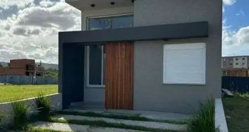 Casa nova no condomínio jardins do condado de 3 dormitórios e 2 vagas