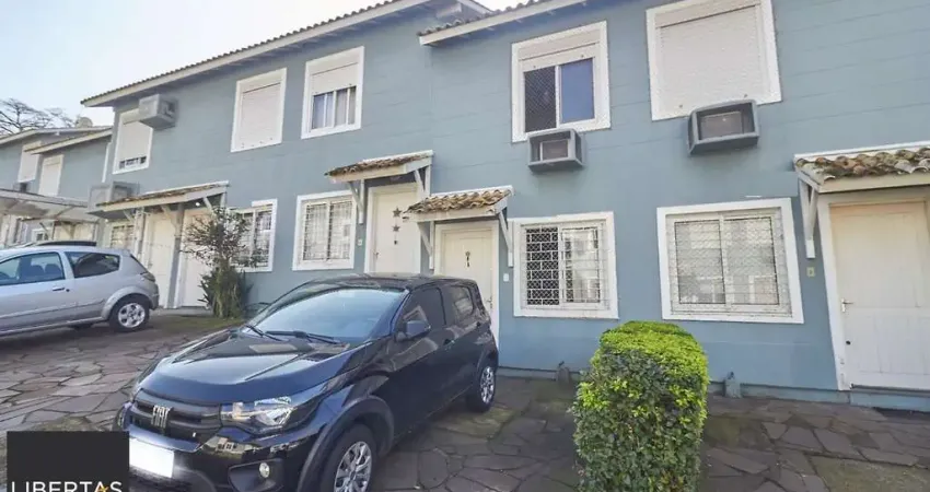 Casa sobrado em condomínio fechado no alto petrópolis de 2 dormitórios e vaga