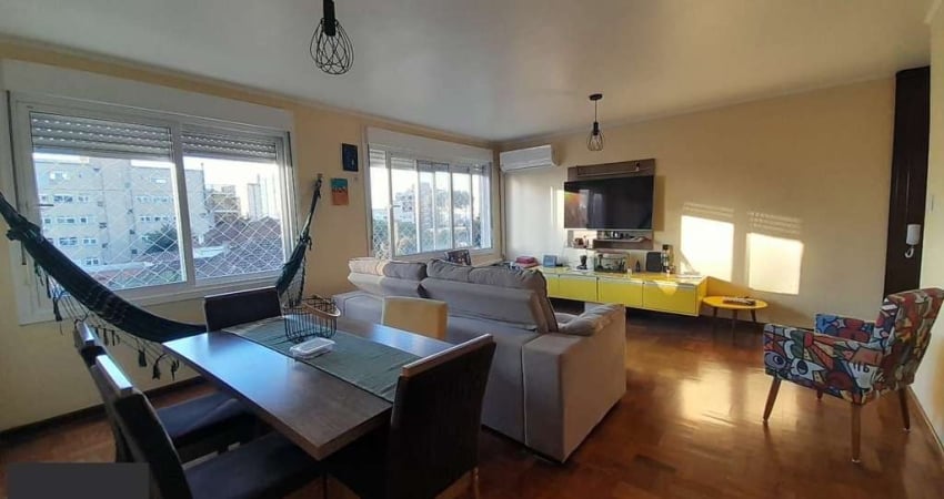 Apartamento semi mobiliado para locação no bairro Higienópolis, com 110m² , 3 do