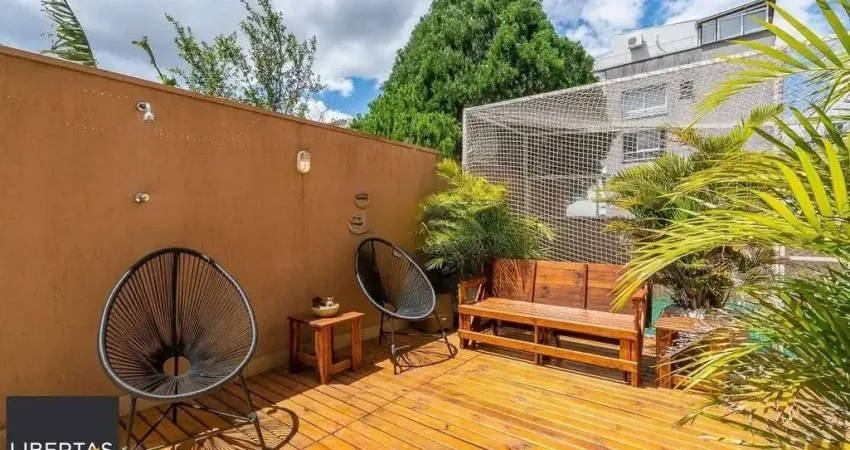 Apartamento Garden 3 dorm, Porteira Fechada com Pátio no Bairro Santana