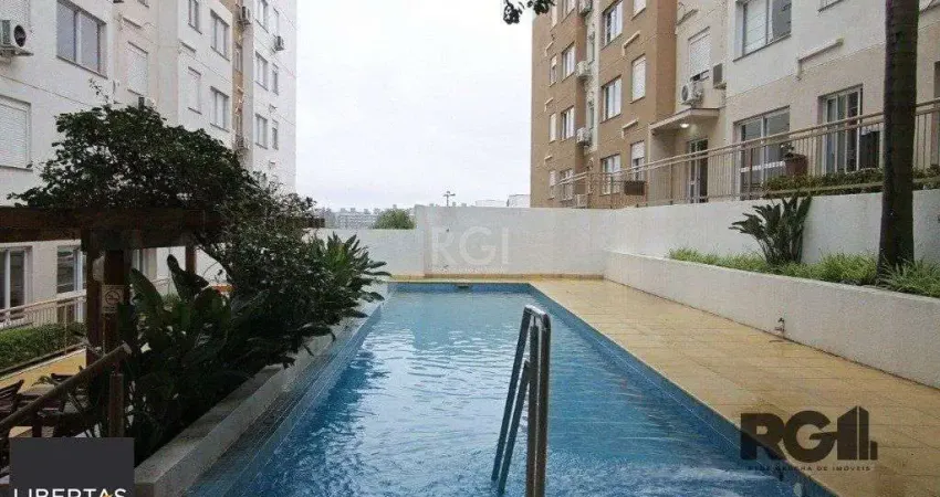 Apartamento no urbano menino deus de 1 dormitório vaga e pátio para alugar