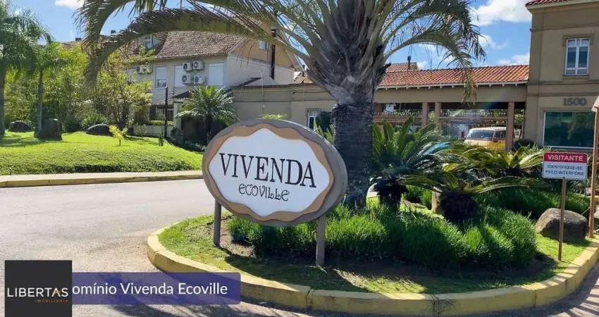 Casa em condominio com 4 dormitórios e duas vagas cobertas no 'vivenda ecoville'