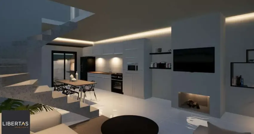 Casa em condomínio à venda, bairro campo novo, 3 quartos (1 suite), 3 banheiro