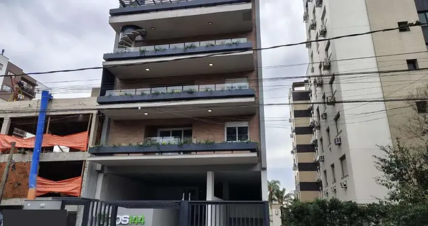 Apartamento garden de 2 dormitórios, 1 suíte e 2 vagas de garagem.