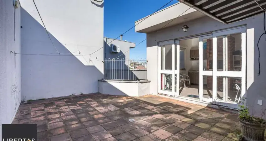 Apartamento cobertura no cristo redentor de 1 dormitório com terraço e 98m²