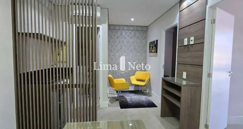 Sala comercial, 35m, mobiliada, in design office, jundiaí/sp