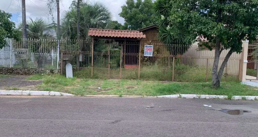 Terreno 11,00 X 44,00 Metros 484,00m² Com Casa Madeira Rua Minas Gerais Canoas