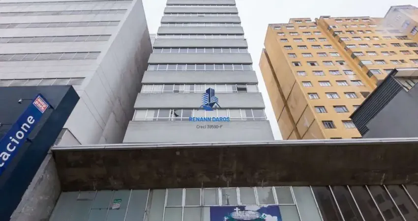SALA COMERCIAL CENTRO DE CURITBA - OPORTUNIDADE RARA NO CORAÇÃO DE CURITIBA! SALA COMERCIAL AMPLA E ILUMINADA NA RUA JOSÉ LOUREIRO