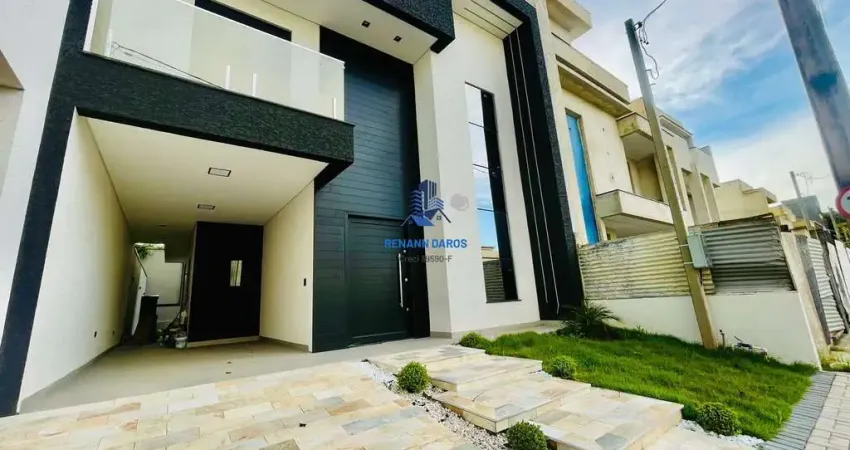 SOBRADO ALTO PADRÃO EM CONDMÍNO FECHADO - Sobrado Alto Padrão Semi-Mobiliado 3 Quartos com Suíte e Área Gourmet no Residencial Bosque Nativo – Umbará, Curitiba
