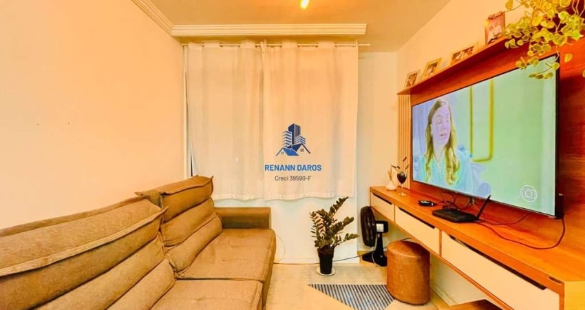 apartamento em condomínio fechado pinheirinho - Apartamento térreo no Pinheirinho com 2 quartos, vaga coberta, 55m² úteis – Financiável pelo Minha Casa Minha Vida