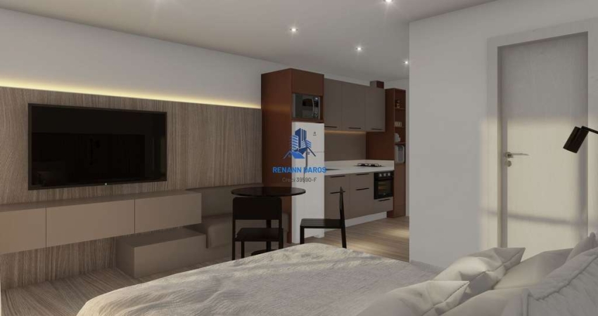 Condomínio Edifício Eixo 795 - STUDIO NOVO À VENDA NO CRISTO REI – CURITIBA/PR