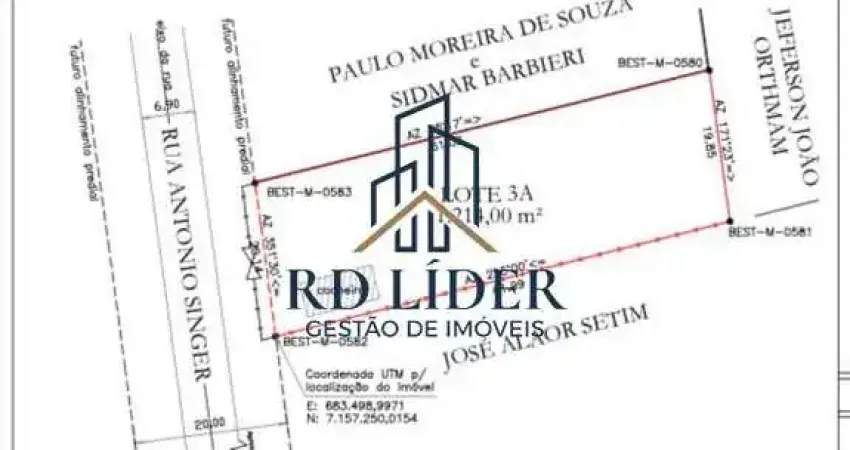 Excelente terreno com 1.214m² em campo largo da roseira – são josé dos pinhais/pr!