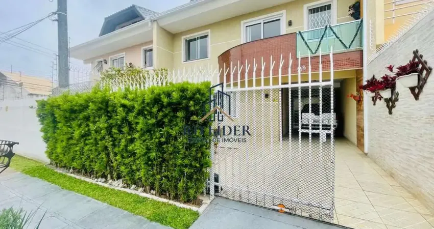 Sobrado triplex  com 4 quartos sendo duas suites proximo do shopping palladium  no bairro novo mundo, curitiba