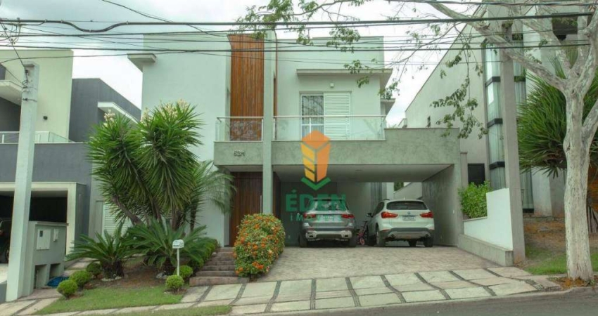 Casa com 3 suítes, 4 banheiros, garagem para 4 carros, à Venda no Condomínio Mont Blanc, Sorocaba/SP