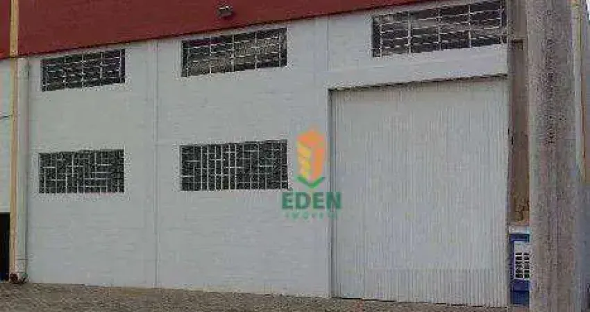 Galpão Industrial com 750 metros quadrados, pé direito de 7m, para Locação na Avenida Paraná, Cajuru do Sul, Sorocaba/SP