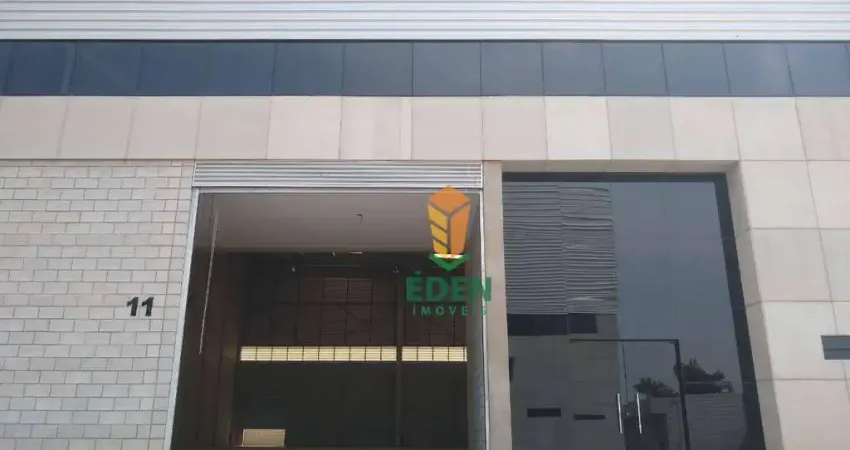 Galpão Industrial com 1.273,80 metros quadrados, pé direito 14 metros, para Locação na Rua Anuar Dequech, Iporanga, Sorocaba/SP
