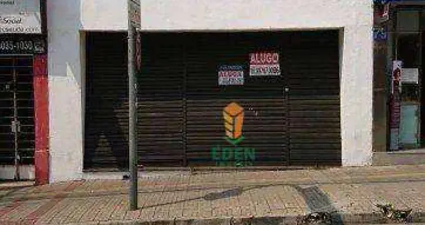 Loja Comercial com 195 metros quadrados, atendendo diversas modalidades, para Locação na Rua São Bento, Centro, Sorocaba/SP