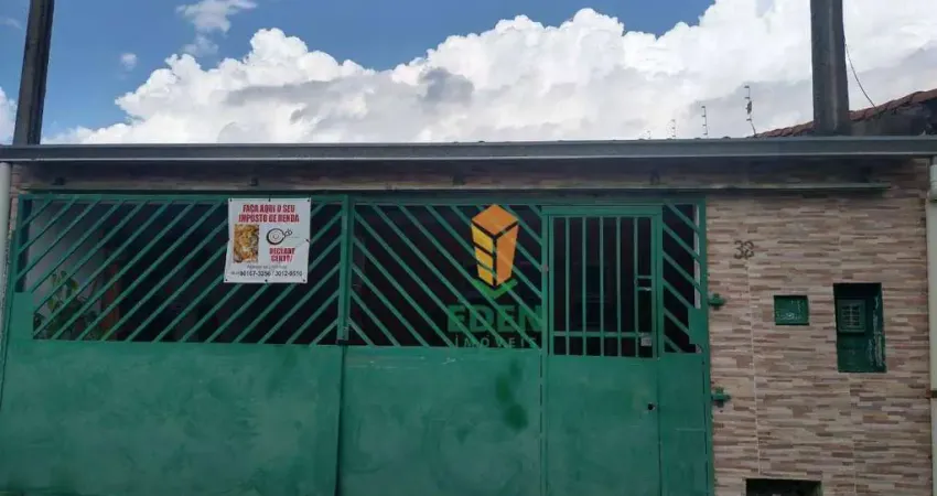 Casa com 2 quartos, 1 banheiro, sala conjugada e lavanderia, à Venda na Rua Roberto Justi, Jardim Santa Catarina, Sorocaba/SP