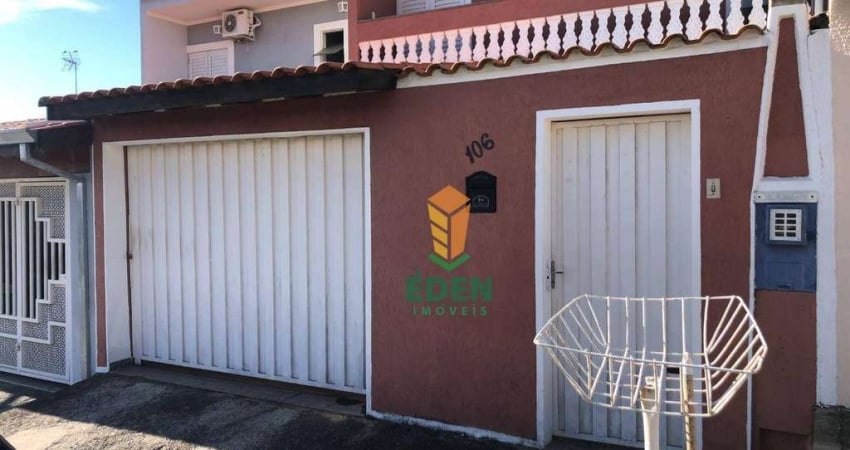 Casa com 3 quartos, sendo 1 suíte, 3 banheiros, garagem coberta, para Locação na Rua João Benedito Mena, Jardim Residencial Villa Amato, Sorocaba/SP