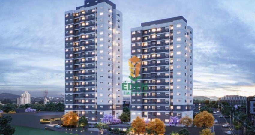 Apartamentos com 2 quartos, 1 banheiro, 1 vaga de garagem, à Venda ou Locação no Edifício Vistta Santa Rosália, Jardim Santa Rosália, Sorocaba/SP