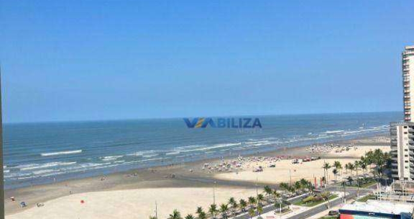 Apartamento com 2 dormitórios à venda, 92 m² por R$ 890.000 - Vila Guilhermina - Praia Grande/SP ***Aceito Permuta****
