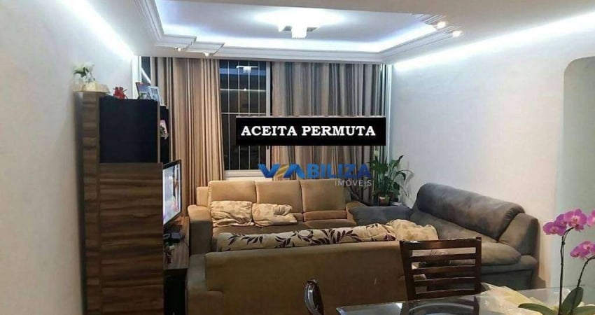 Apartamento com 3 dormitórios à venda, 90 m² por R$ 440.000,00 - Macedo - Guarulhos/SP