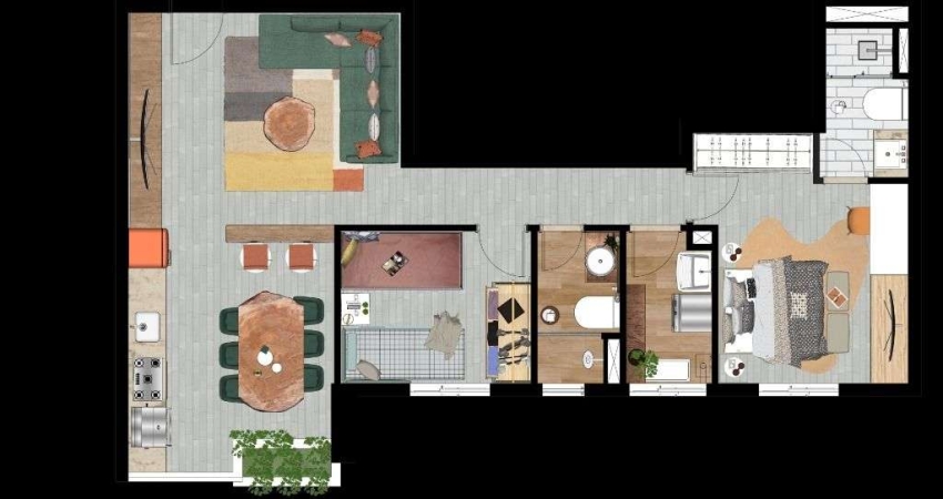 Apartamento à venda, 83 m² por R$ 850.000,00 - Jardim Flor da Montanha - Guarulhos/SP