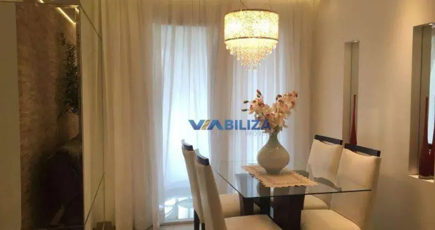 Apartamento com Varanda gourmet - 58 metros - 2 dormitórios sendo 1 súíte - 1 vaga - Guarulhos