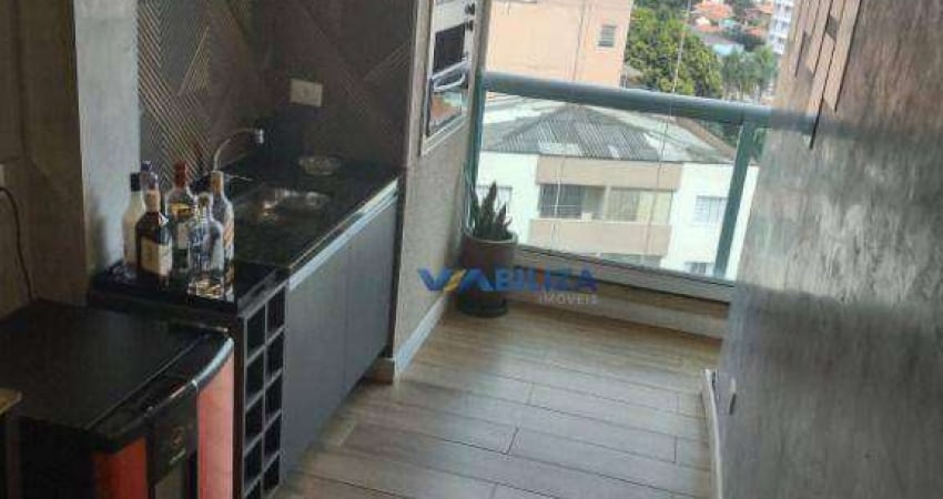 Apartamento 3 dorms 2 vagas varanda gourmet na Timótio Penteado torre única