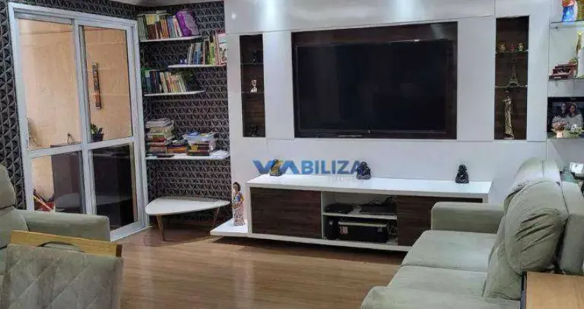 Apartamento com 3 dormitórios à venda, 76 m² por R$ 485.000,00 - Jardim Nova Taboão - Guarulhos/SP