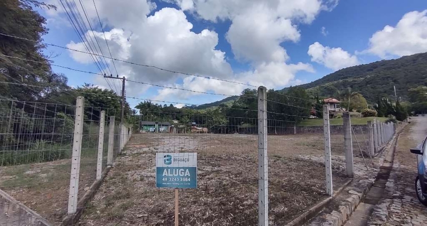 Terreno comercial para alugar no São Miguel (Guaporanga), Biguaçu 
