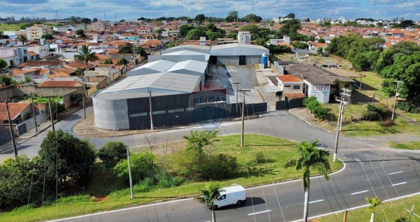 ALUGA-SE GALPÃO COMERCIAL  COM 6585,12 DE ÁREA TOTAL EM MOGI GUAÇU-SP