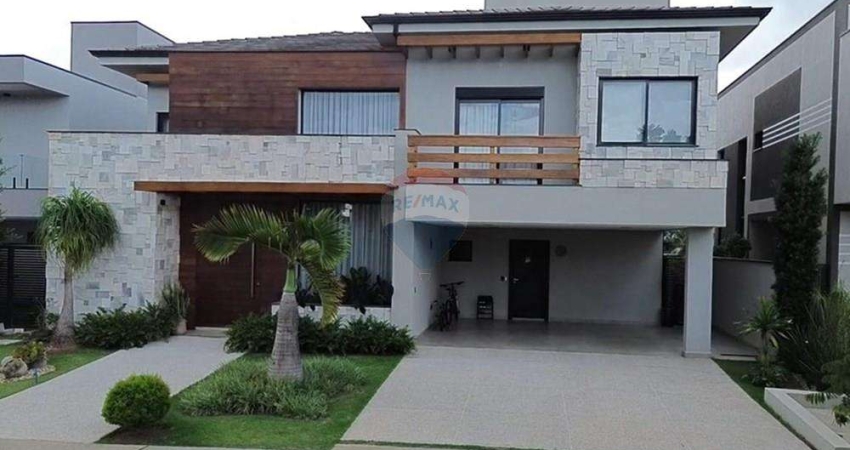 Residência Alto Padrão no Condomínio Tamboré Jaguariúna – 4 Suítes, Piscina Aquecida, Energia Solar e Design Sofisticado!