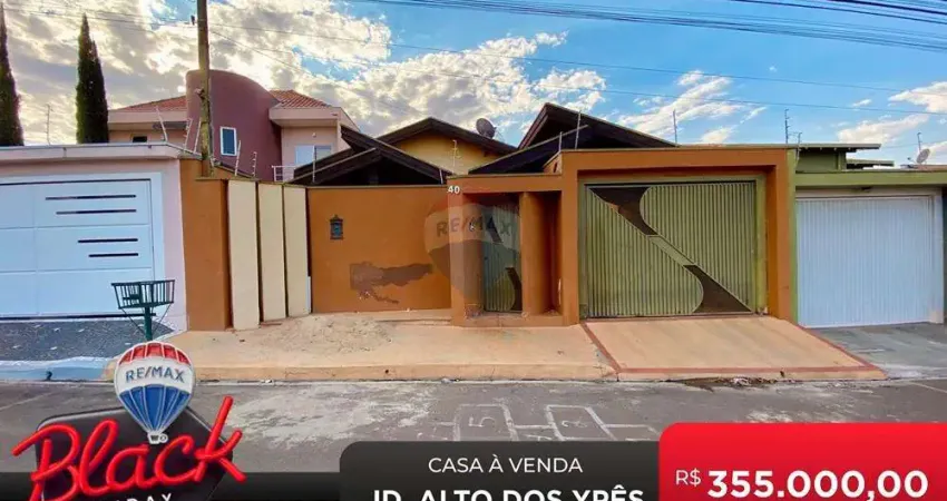Casa à venda em mogi guaçu - jardim alto dos ypês - 2 quartos (1 suíte) + 1 quarto externo