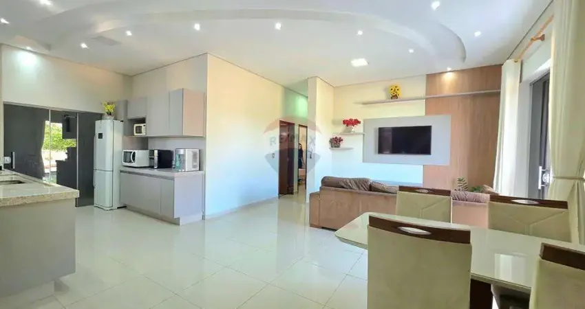 Sobrado com 3 quartos, suíte master com closet planejado no condomínio santa mônica 3 em mogi guaçu