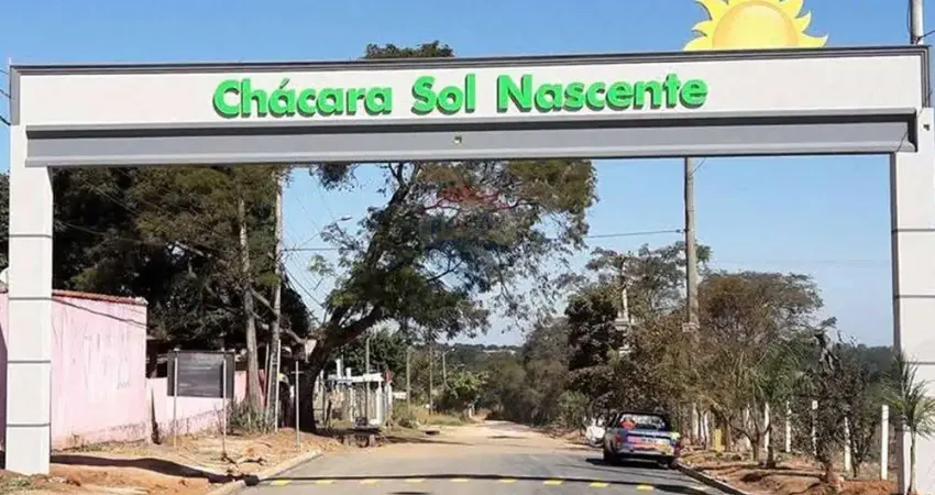 Chácara sol nascente terreno 1005 metros oportunidade 165,000 mil.