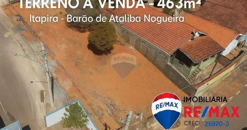 Terreno à venda na RUA JULIO RECCHIA, 362, Barão de Ataliba Nogueira, Itapira