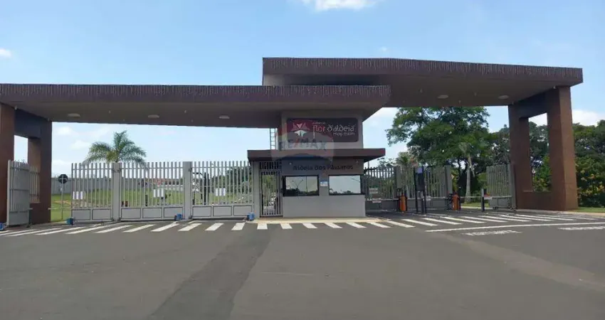 Terreno com 345,40m² no condomínio flor d aldeia (aldeia dos pássaros) - mogi mirim, sp