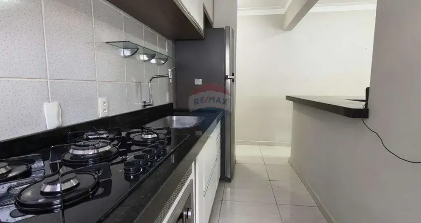 Apartamento com 02 dormitórios e com planejados no condomínio residencial recanto dos pássaros 1 - jardim suécia - mogi guaçu -sp